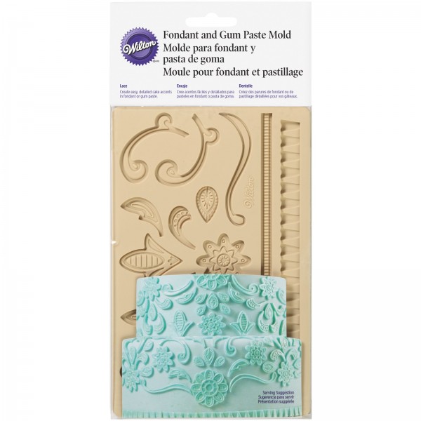 Fondant/Blütenpaste Form "Spitzen"