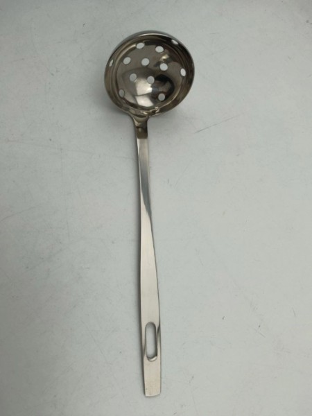 Schöpfer gelocht Edelstahl 30x8cm