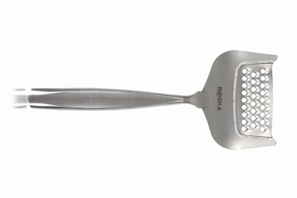 Parmesan Käsehobel Monaco+ silber Edelstahl 290x100x20mm
