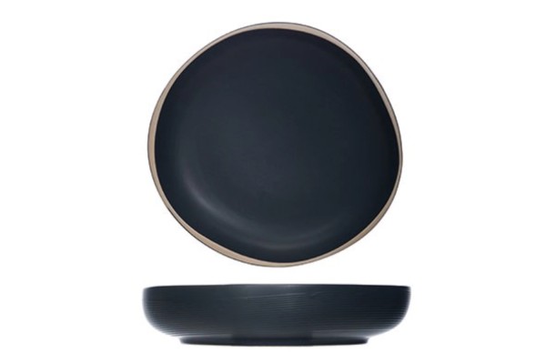 Galloway Black Teller tief, D 19cm H: 4cm