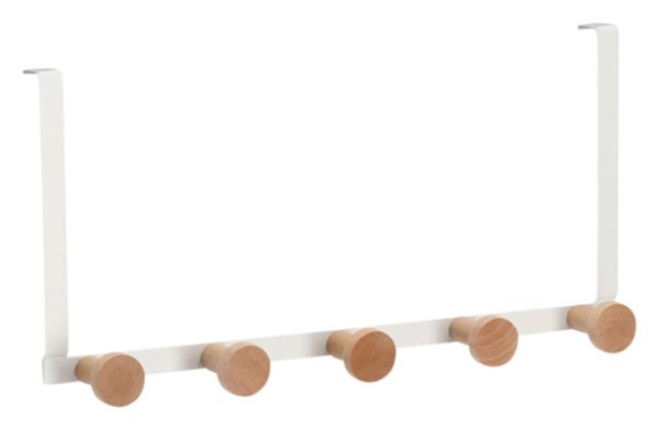 Türhakenleiste weiss 37.5cm