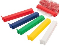 Beutelklammer twixit! HACCP Set 20Stk. 5 Farben 14 cm