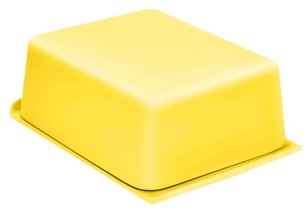 Butterdose gelb