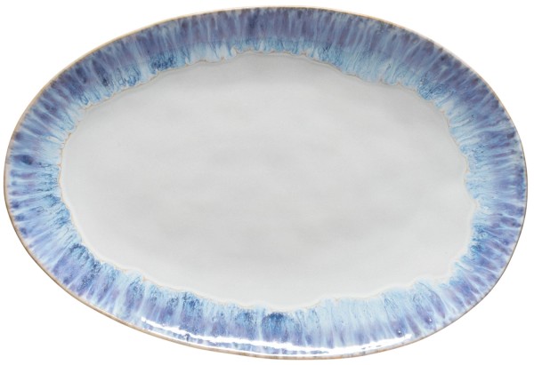 Brisa Platte oval 41x28.3cm H4cm ria blue