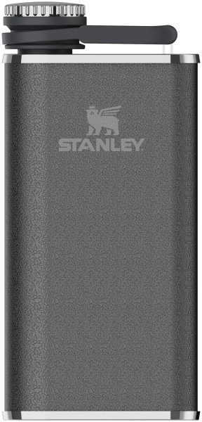 Easy-Fill Wide Mouth Flask 0.23l hammertone black