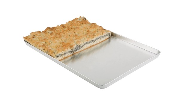 Kuchenblech Silber, ca. 60x40cm, H2cm