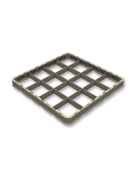 Aufsatz geschlossen 16 Fächer Glas max D11.3cm