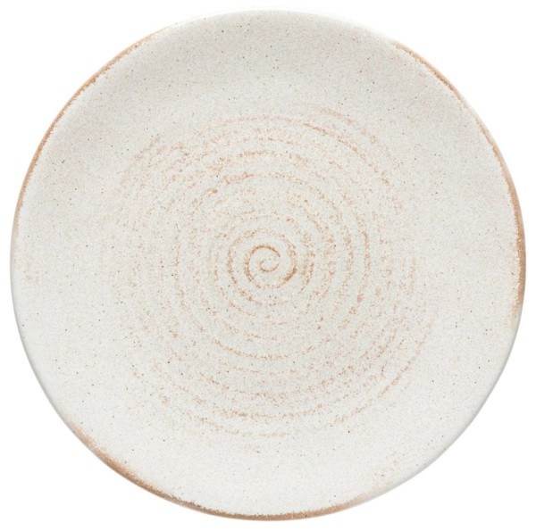 Vermont Teller flach D21.9cm H2.1cm cream