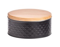 Dose Scandi schwarz ø20cm