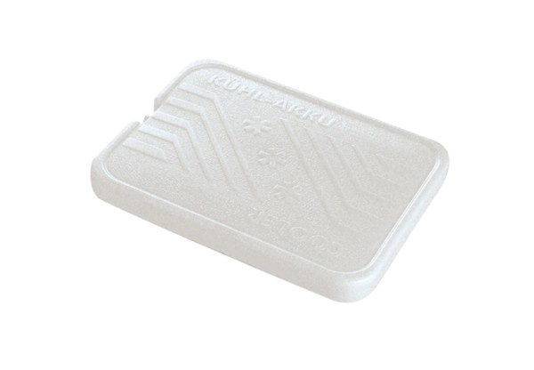 Kühlakku 25x 9cm, H2.5cm, weiss