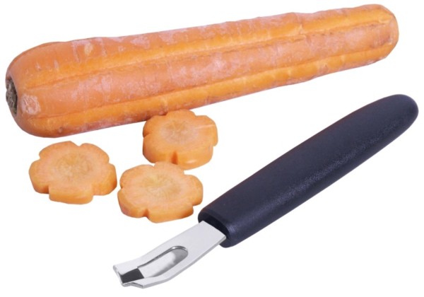 Ziseliermesser mit schwarzem Griff