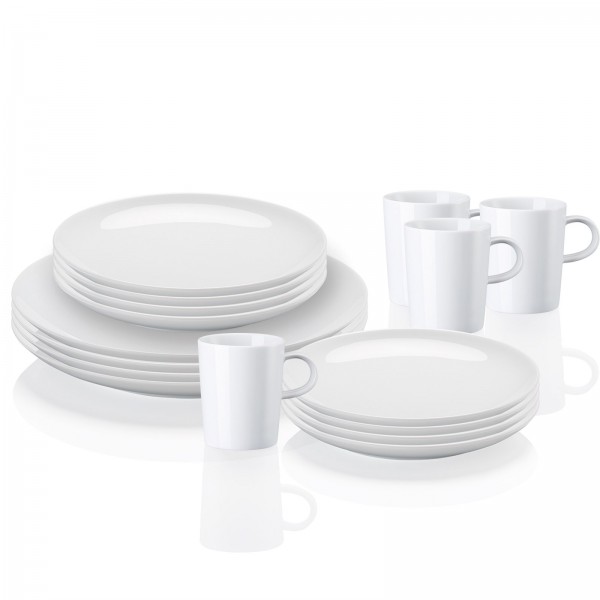 Cucina/weiss "Family Set" 16-tlg.