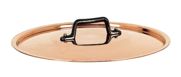 INOCUIVRE Deckel Kupfer/Edelst. D:28cm mit Gusseisengriff