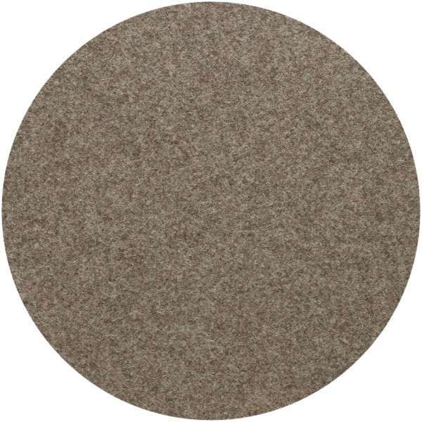 Wollfilz Untersetzer Stein Melange rund D20cm