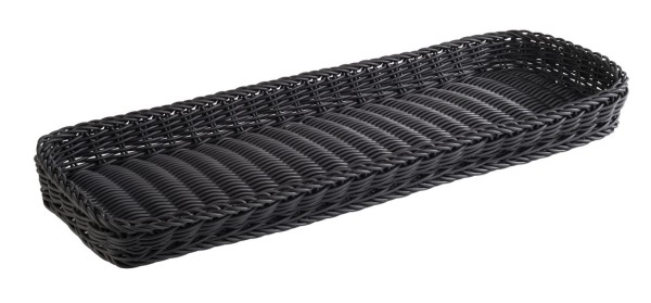 Korb PROFI LINE 60x20cm H5cm schwarz