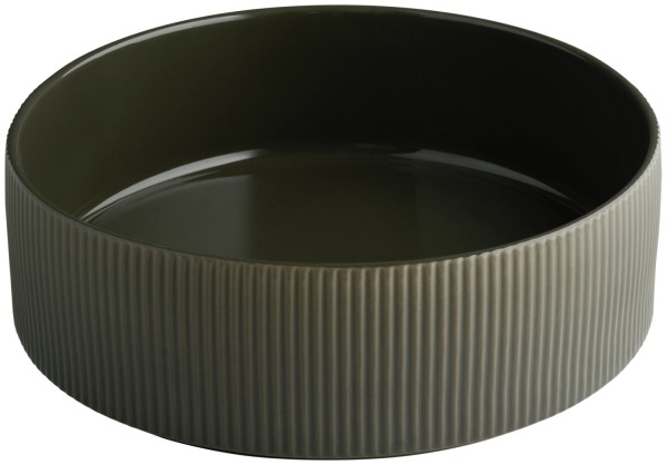 The Grid Schale D26cm H8.5cm braun