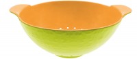 Duo Sieb oval kiwi/orange 27×17 cm
