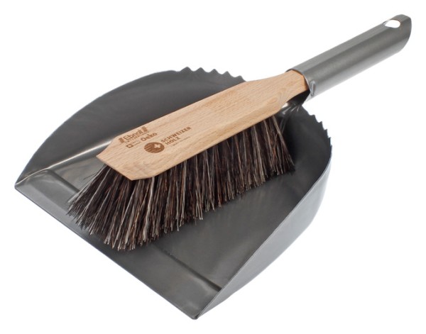Kehrgarnitur Click Metall anth