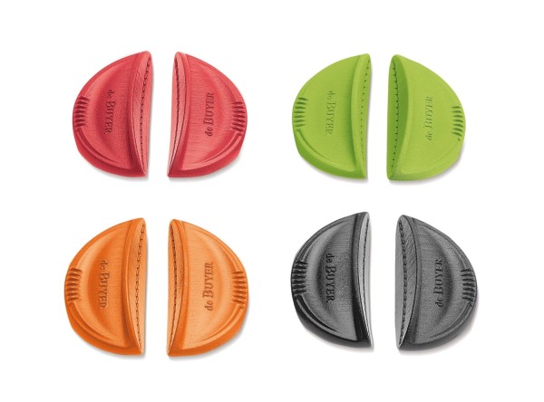 TWISTY 2 Stk. Wärmeschutz für Griffe Silikon schwarz