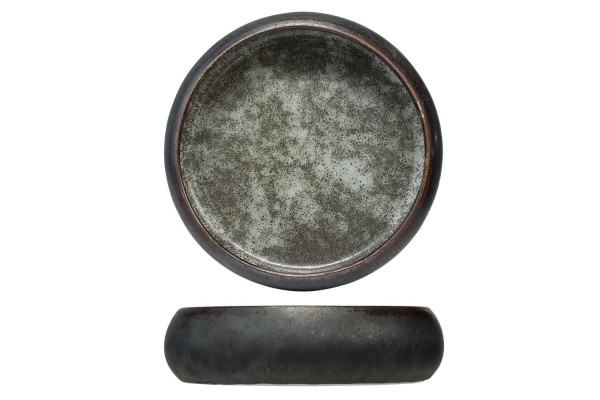 Istra Schale grau-grün, D 20cm H: 5.2cm