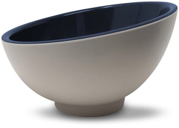 Vanity Müslischale D14.5cm taubengrau/blau Melamin