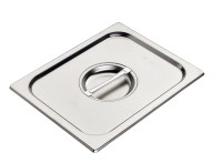 GN Deckel 1/2 Edelstahl mit Silikondichtung