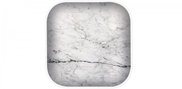 Osmos Untersetzer 4er Marmor Optik/weiss 10×10×1.1 cm
