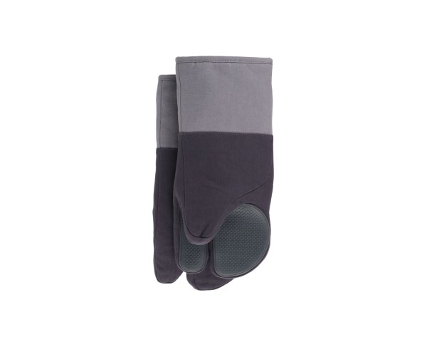 Pinch Ofenhandschuh Paar Baumwolle anthrazit