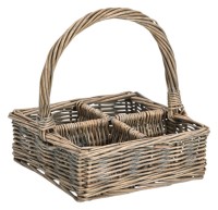 Tragekorb Weide 21x21 cm