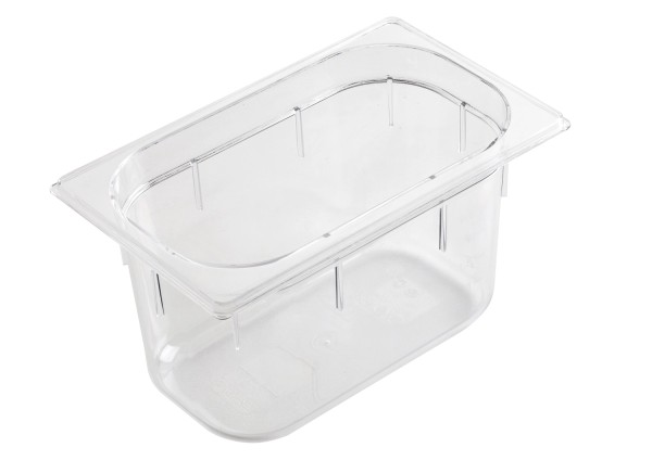 GN Behälter 1/4 Polycarbonat H20cm transparent