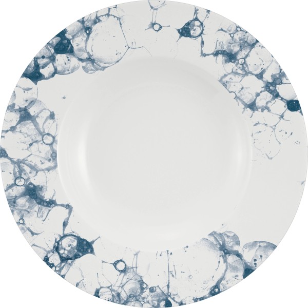 Fine Dining Bubbles Teller tief Fahne D28cm