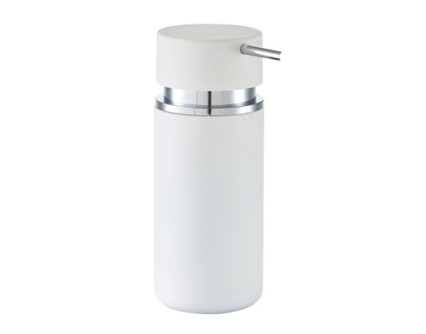 Seifenspender Rubber weiss