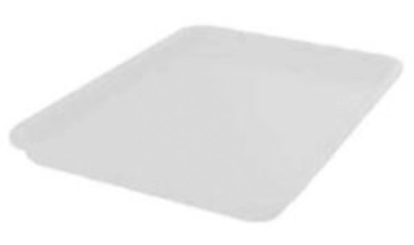 Schale rechteckig 28x21x2cm 0.5 lt weiss farbecht Plexiglas