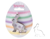 Ausstecher Hase sitzend 6.5 cm