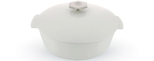 RVL 2 Kasserolle rund u. tief, Ø28cm, 3.6l, weiss, Induk.