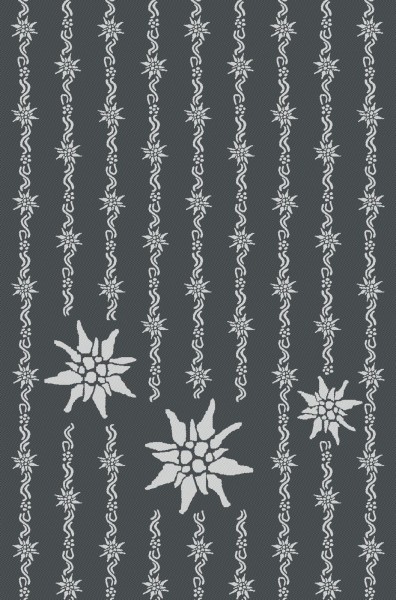 EDELWEISS ALLOVER kitchen towel KULTSCHTOFFrot