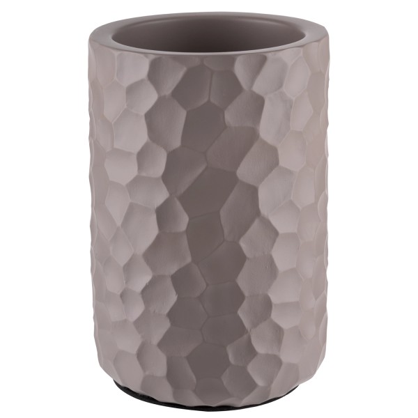 Flaschenkühler ELEMENT, D12cm, H19cm, betongrau gehämmert