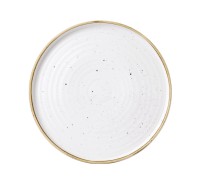 Stonecast Barley White Walled Teller flach 27.5cm