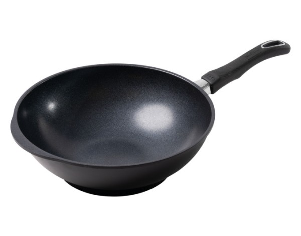 Wok EVO mit Stiel Ind. ø30cm