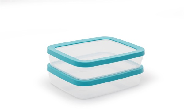 SoftSeal 2Stk. Kühlschrankbox 800ml Reef Green