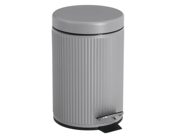 Treteimer grau 3 l ø 17x26
