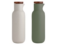 Essig- und Öl-Set stone-salbei