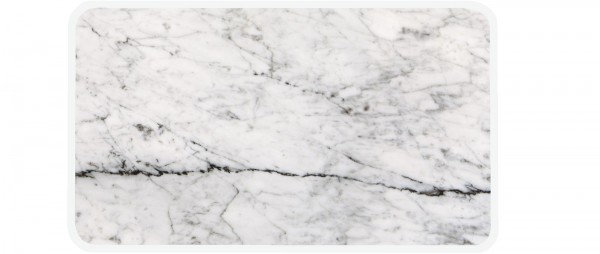 Osmos Servierbrett Marmor Optik/weiss 28×20×0.4 cm