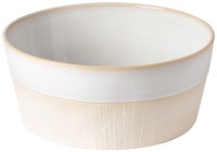 Nótos Servierschüssel 3.12l D24.8cm H10.6cm weiss/sand