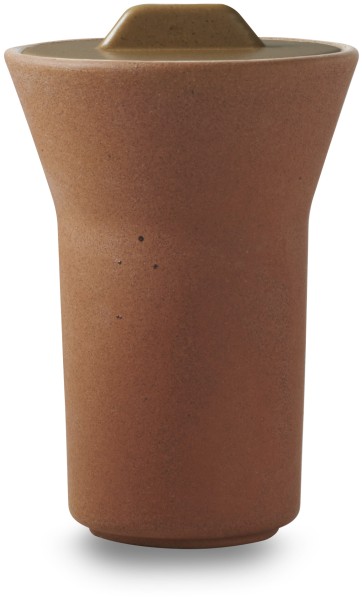 Contre-Jour Aromabecher mit Deckel 190ml mocha braun