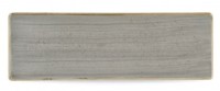 Stonecast Peppercorn Grey Platte rechteckig 24.7x8.8cm