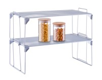Regal Mesh stapelbar silber