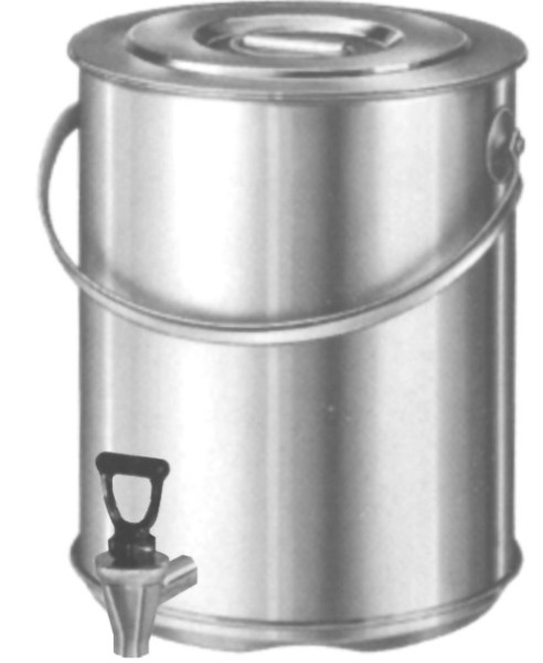 Isolierter Behälter mit Hahn 10 lt für Buffet