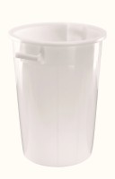 Fass konisch foodsafe weiss 75lt 46x46cm H67cm