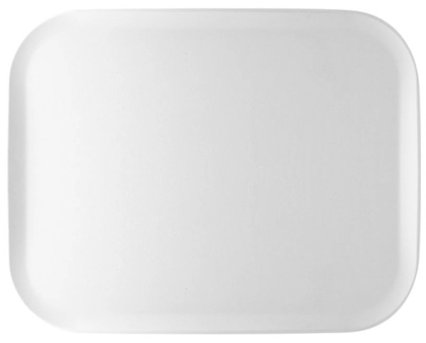 Smart Tablett Rocca Grain 46x36cm weiss